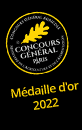Médaille d'or 2022 conconcours générale agricole